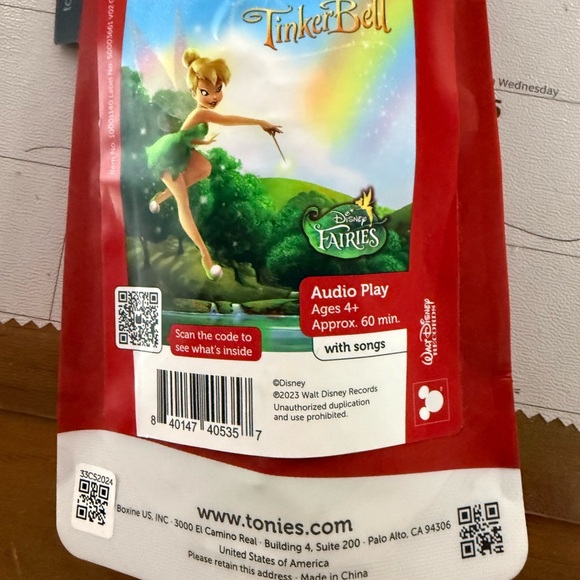 Tonies- Tinker Bell - New in Bag - Picture 2 of 2